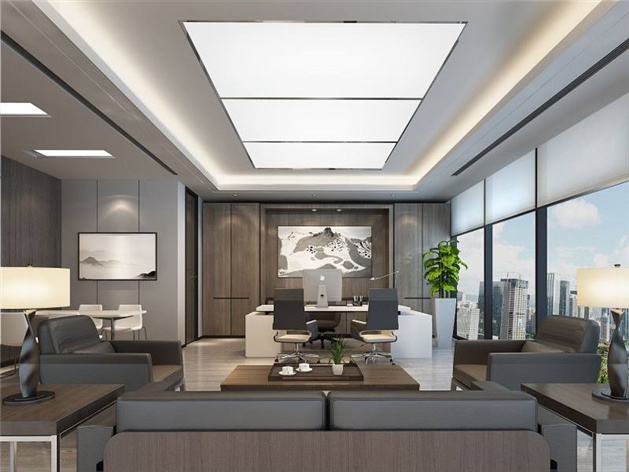 幾個領(lǐng)導(dǎo)層辦公室裝修案例
